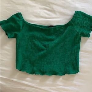 Ruche crop top